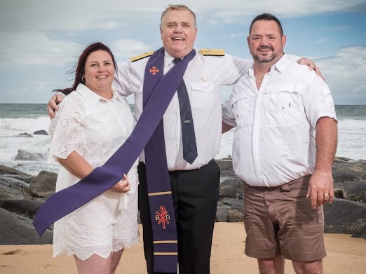 Wedding ceremony by Dr. Gerrit Rademeyer in Jan Kempdorp
