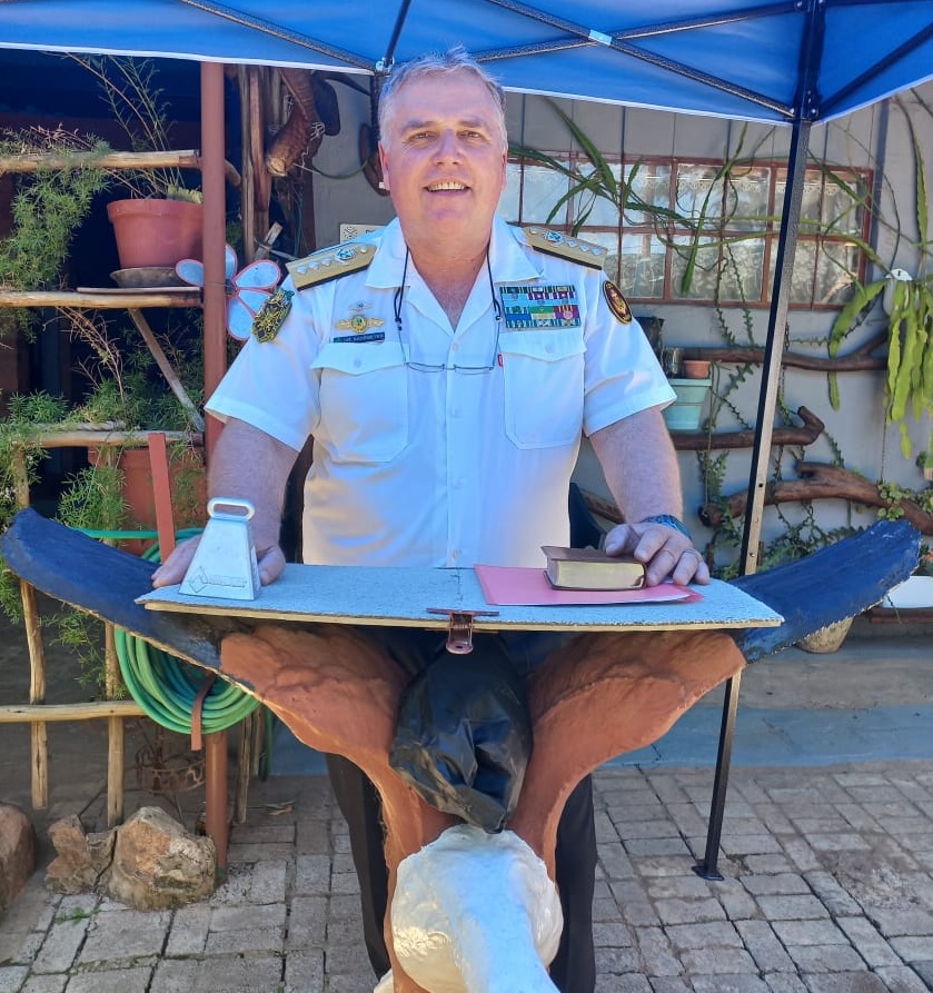 Wedding ceremony by Dr. Gerrit Rademeyer in Jan Kempdorp